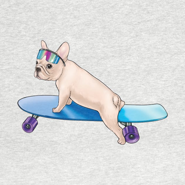 Skater Dog by jennyalamode